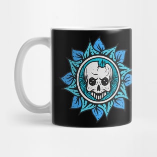 Flower skull Mug